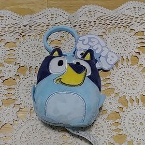 Bluey mini plush backpack clip ages 3 and up